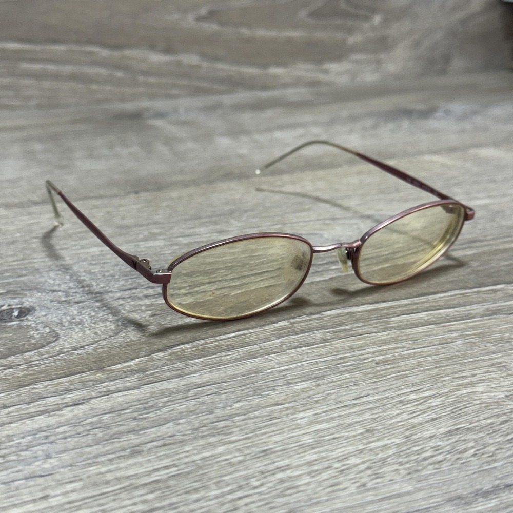 Emporio Armani Eyeglasses Frames 1244 146 51-19-135 Made in Italy Oval Metal